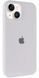 Чохол Silicone Case Full Protective AA для Apple iPhone 15 Plus White