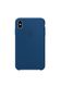 Чохол силіконовий soft-touch RCI Silicone case для iPhone Xs Max синій Blue Cobalt фото
