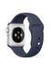 Ремінець Sport Band для Apple Watch 38 / 40mm силіконовий синій спортивний ARM Series 6 5 4 3 2 1 Dark Blue