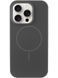 Чохол Silicone Case Full Protective (AA) NO LOGO with MagSafe для Apple iPhone 14 Pro Max Dark Gray