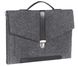Фетровый чехол-сумка Gmakin для MacBook Air/Pro 13.3 черный с ручками (GS01) Black