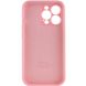 Чохол Silicone Case Full Camera Protective AA для Apple iPhone 13 Pro Max Light Pink