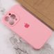 Чохол Silicone Case Full Camera Protective AA для Apple iPhone 13 Pro Max Light Pink