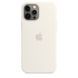 Чохол Silicone Case with Magsafe для Apple iPhone 12/12 Pro White AAA