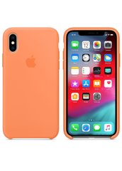 Чохол силіконовий soft-touch RCI Silicone case для iPhone Xr помаранчевий Papaya фото