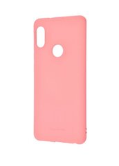 Чехол силиконовый Hana Molan Cano плотный для Xiaomi Redmi Note 5 розовый Pink фото