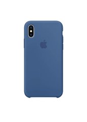 Чохол силіконовий soft-touch ARM Silicone case для iPhone X / Xs блакитний Light Blue фото