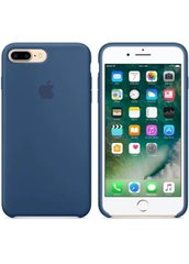 Чехол Apple Silicone case for iPhone 7 Plus/8 Plus Blue Cobalt фото