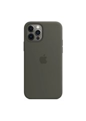 Чехол силиконовый soft-touch ARM Silicone Case для iPhone 12 Pro Max коричневый Cocoa фото