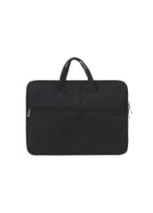 Чехол сумка тканевый с ручками для Macbook 15 black фото