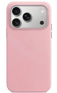 Чехол Leather Case with Magsafe для Apple iPhone 17 Pro Max Pink Sand AAA фото