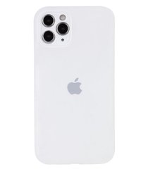 Чохол Silicone Case Full Camera Protective (AA) для Apple iPhone 12 Pro (Білий / White) фото