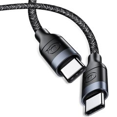 Кабель USB Type-C to USB Type-C Usams US-SJ400 U31 1,2 метра чорний Black фото