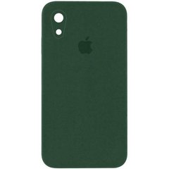 Чохол Silicone Case Square Full Camera Protective для Apple iPhone XR Cyprus Green фото