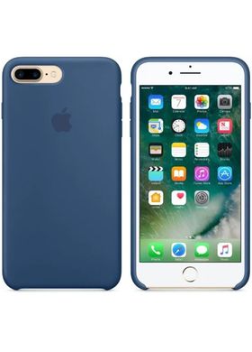 Чохол силіконовий soft-touch Apple Silicone case для iPhone 7 Plus / 8 Plus синій Blue Cobalt фото
