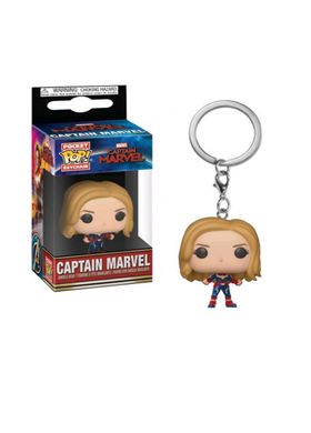 Фигурка - брелок Pocket pop keychain Captain Marvel - Captain Marvel (Women) 3.6 см фото