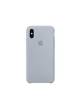 Чохол силіконовий soft-touch RCI Silicone case для iPhone Xs Max сірий Bluish Gray фото