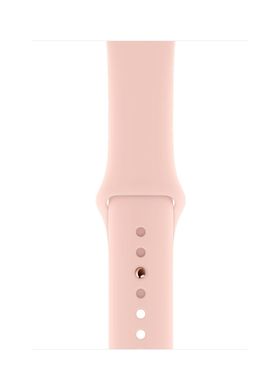 Ремінець Sport Band для Apple Watch 38 / 40mm силіконовий рожевий спортивний ARM Series 6 5 4 3 2 1 Pink Sand фото