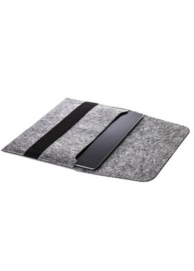 Войлочный чехол-конверт для iPad 9.7 горизонтальный серый Gray фото