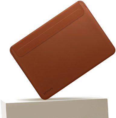 Чехол Proove Leather Sleeve MacBook 15,4"/16,2" Brown фото