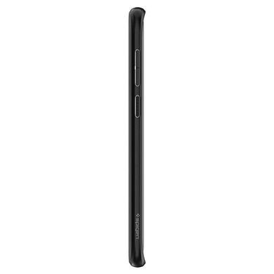 Чехол противоударный Spigen Original Liquid Crystal для Samsung Galaxy S9 черный ТПУ+стекло Matte Black фото