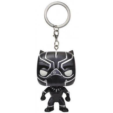 Фигурка - брелок Pocket pop keychain Captain America- Black Panther 3.6 см фото