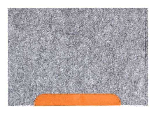 Фетровый чехол-конверт Gmakin для Macbook Air 13 (2012-2017) / Pro Retina 13 (2012-2015) серый (GM10) Gray фото
