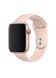 Ремешок Sport Band для Apple Watch 38/40mm силиконовый розовый спортивный ARM Series 6 5 4 3 2 1 Pink Sand