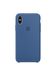 Чехол силиконовый soft-touch ARM Silicone case для iPhone X/Xs голубой Light Blue фото
