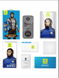 Захисне 2.5D скло Blueo Full Cover Anti-Peep Matte для Apple iPhone 14 Pro