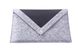 Фетровый чехол-конверт Gmakin для Macbook New Air 13 (2018-2020) серый (GM24-13New) Gray