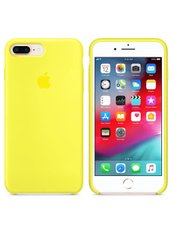 Чохол силіконовий soft-touch RCI Silicone case для iPhone 7 Plus / 8 Plus жовтий Canary Yellow фото