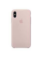 Чохол силіконовий soft-touch ARM Silicone case для iPhone Xs Max рожевий Pink Sand фото