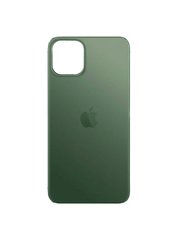 Защитное стекло для iPhone 12/12 Pro CAA глянцевое на заднюю панель зеленое Green фото