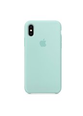 Чохол силіконовий soft-touch RCI Silicone case для iPhone X / Xs мтяний Marine Green фото