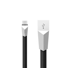 USB Cable Hoco X4 Zinc Alloy Rhombic Type-C Black 1.2m фото