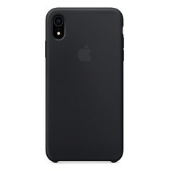 Чохол силіконовий soft-touch ARM Silicone case для iPhone Xr чорний Black фото