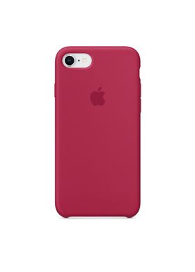 Чехол Apple Silicone case for iPhone 7/8 Rose Red фото
