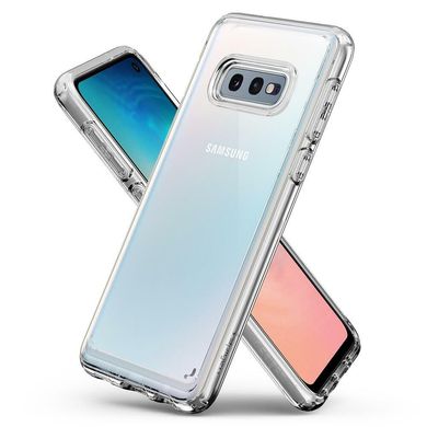 Чехол противоударный Spigen Original Ultra Hybrid Crystal для Samsung Galaxy S10e силиконовый прозрачный Clear фото