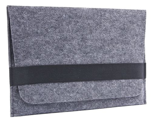 Фетровый чехол-конверт Gmakin для Macbook Pro Retina 15 (2012-2015)/New Pro 15 (2016-2018) серый (GM14-15) Gray фото