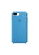 Чохол силіконовий soft-touch RCI Silicone case для iPhone 7 Plus / 8 Plus синій Turquoise Blue фото