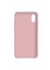 Чехол силиконовый soft-touch ARM Silicone case для iPhone X/Xs розовый Rose Pink