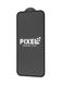 Защитное стекло для iPhone 13 Pro Max/14 Plus Pixel 3D с закругленными краями черная рамка Black