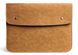 Шкіряний чохол-конверт Gmakin для Macbook New Air 13 (2018-2020) коричневий (GM48-13New) Brown