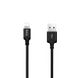 USB Cable Hoco X14 Times Speed Lightning Black 2m