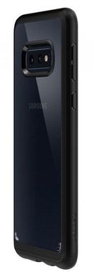 Чехол противоударный Spigen Original Ultra Hybrid для Samsung Galaxy S10e черный ТПУ+стекло Matte Black фото