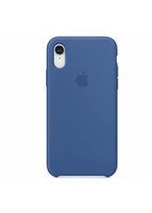 Чехол Apple Silicone case for iPhone XR Delft Blue фото