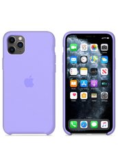 Чохол силіконовий soft-touch ARM Silicone Case для iPhone 11 Pro Max фіолетовий Pale Purple фото