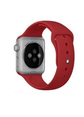 Ремешок Sport Band для Apple Watch 42/44mm силиконовый красный спортивный size(s) ARM Series 6 5 4 3 2 1 Chinese Red фото