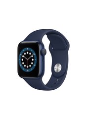 Ремінець Sport Band для Apple Watch 42 / 44mm силіконовий синій спортивний ARM Series 6 5 4 3 2 1size (s) Alaskan Blue фото